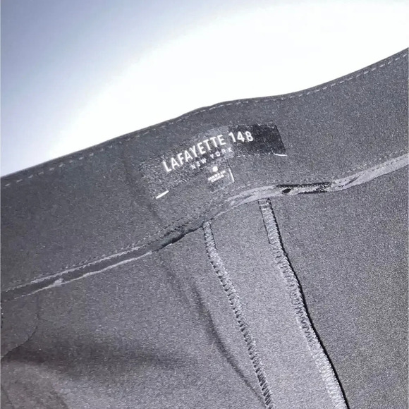 Lafayette 148 New York Barrow Virgin Wool straight leg career pants Sz 8. - Picture 11 of 14